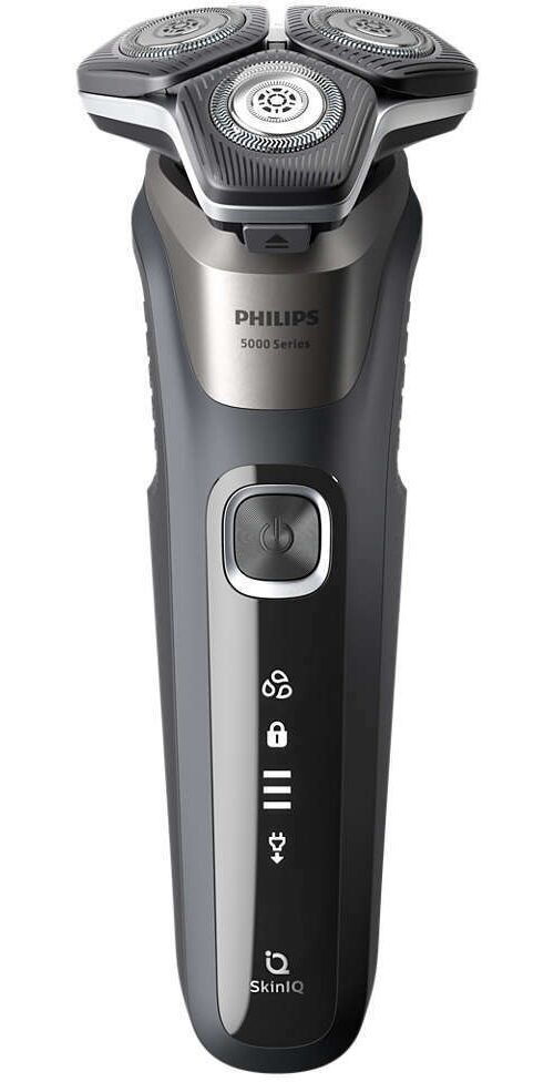 Philips Shaver Series 5000 Rasoir électrique pour rasage sur peau humide et à sec S5887/10 noir/gris Parfait état Philips reconditionné disponible sur Refurbed | Dero