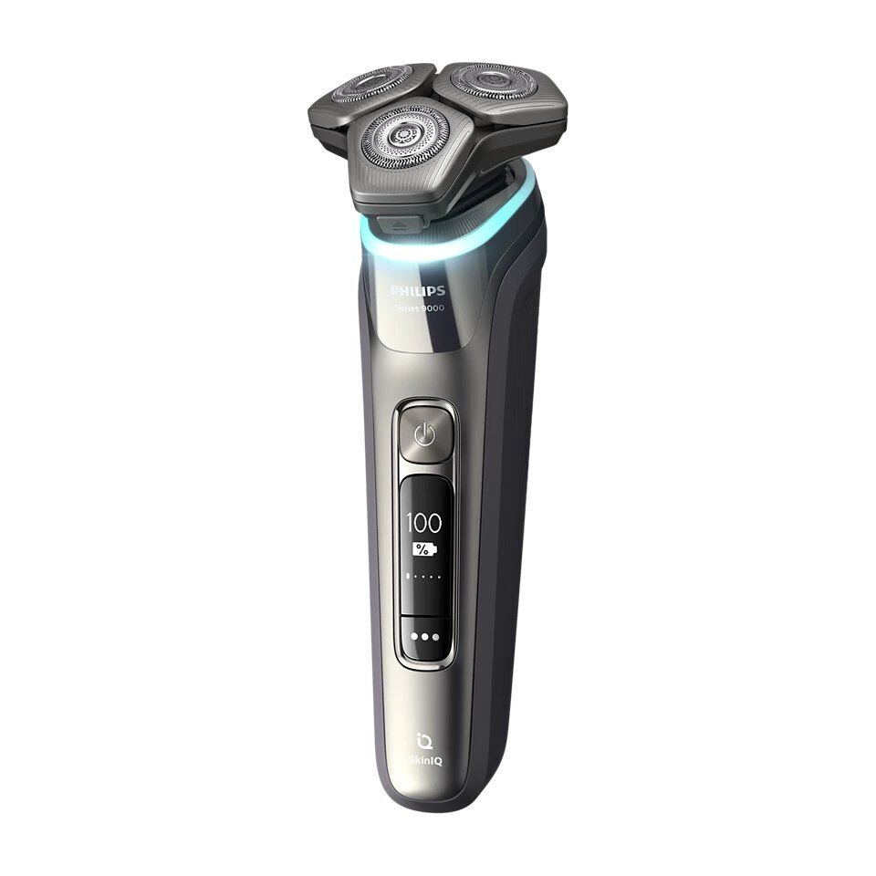Philips Shaver Series 9000 Rasoir électrique pour rasage sur peau'sèche et humide argent Parfait état Philips reconditionné disponible sur Refurbed | Dero
