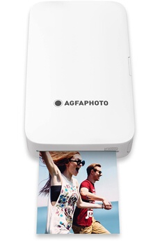Photo Imprimante Photo Portable Realipix Mini P Blanc Très bon état Agfa reconditionné disponible sur Darty