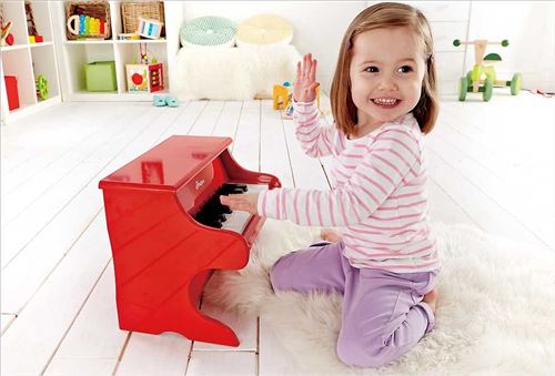 Piano droit Rouge E0318 - HAPE État correct Hape reconditionné disponible sur Fnac