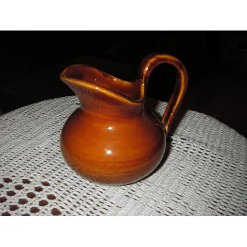 Pichet À Lait En Porcelaine De Marque St Clément France N° 5028 ,De Couleur Marron . occasion reconditionné disponible sur Rakuten