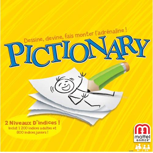 Pictionary Famille Mattel État correct Mattel reconditionné disponible sur Fnac