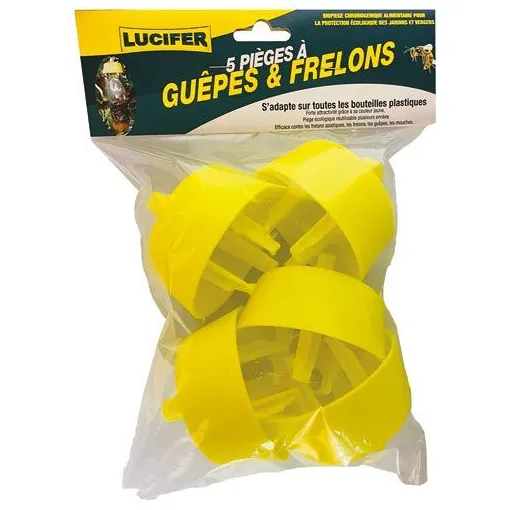 Acheter Pieges à guepes pour bouteille plastique sachet de 5 occasion - 15,00 € Pieges à guepes pour bouteille plastique sachet de 5 occasion reconditionné disponible sur Rakuten
