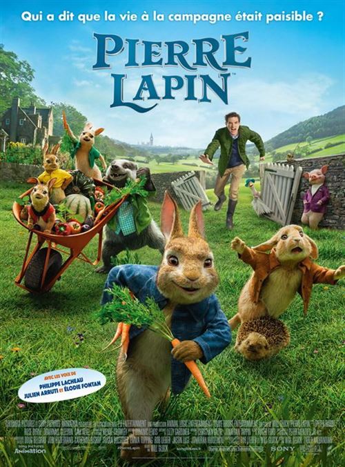 Pierre Lapin - AFFICHE CINEMA ORIGINALE État correct N/A reconditionné disponible sur Fnac
