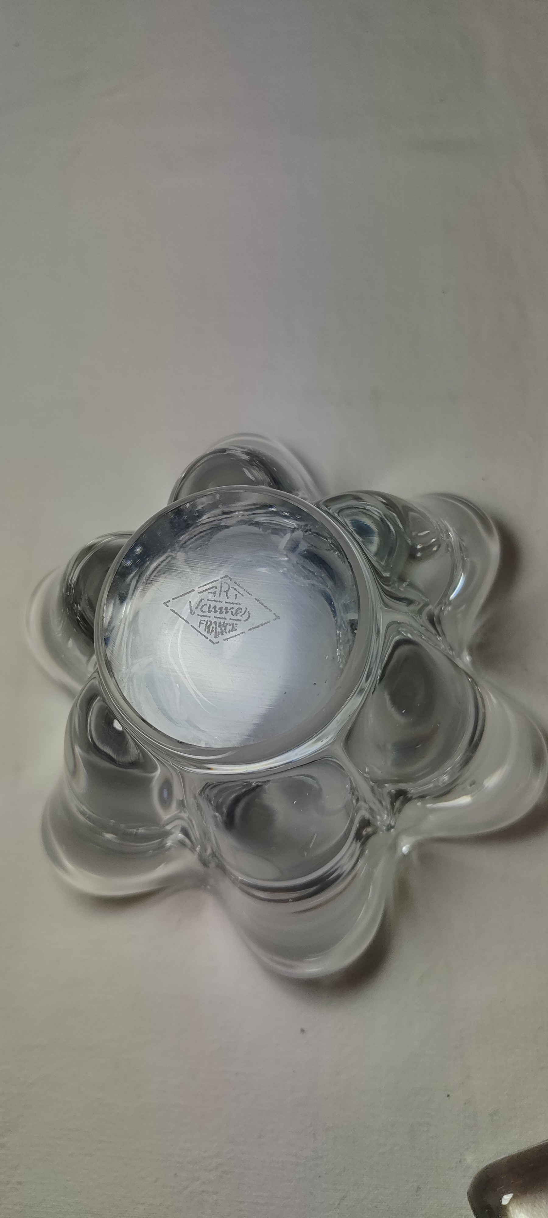 Voir photo 3 de Pilon et mortier en verre vintage "Arts Vannes France" Pilon et mortier en verre vintage "Arts Vannes France" Très bon état reconditionné photo 3