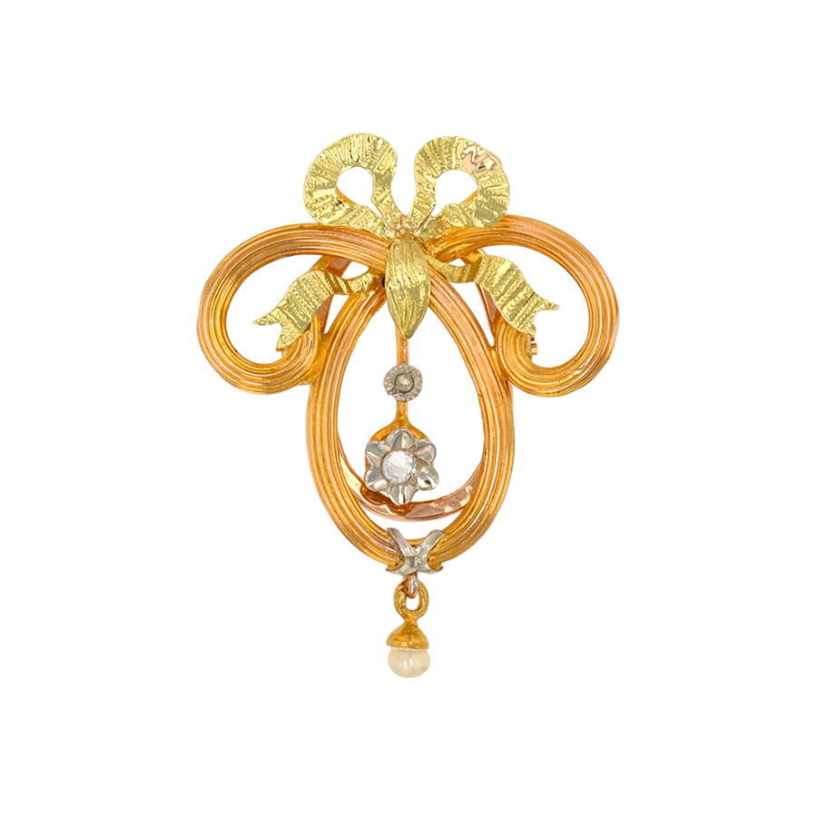 Pince à foulard Parfait état - 560,00 € Pince à foulard Parfait état reconditionné disponible sur Gemme Les Bijoux