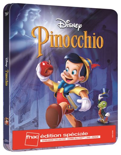 Pinocchio SteelBook® Edition spéciale Fnac Blu-ray État correct reconditionné disponible sur Fnac
