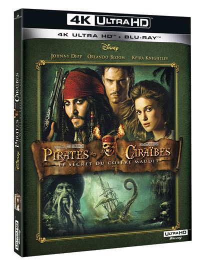 Pirates des Caraïbes 2 : Le Secret du Coffre Maudit Blu-ray 4K Ultra HD État correct reconditionné disponible sur Fnac