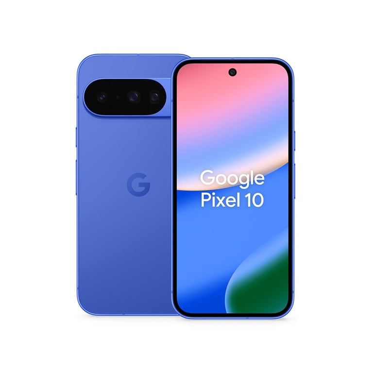 Pixel 10 (5G) 256 Go, Bleu - Bon état Bon état Google reconditionné disponible sur Pixmania