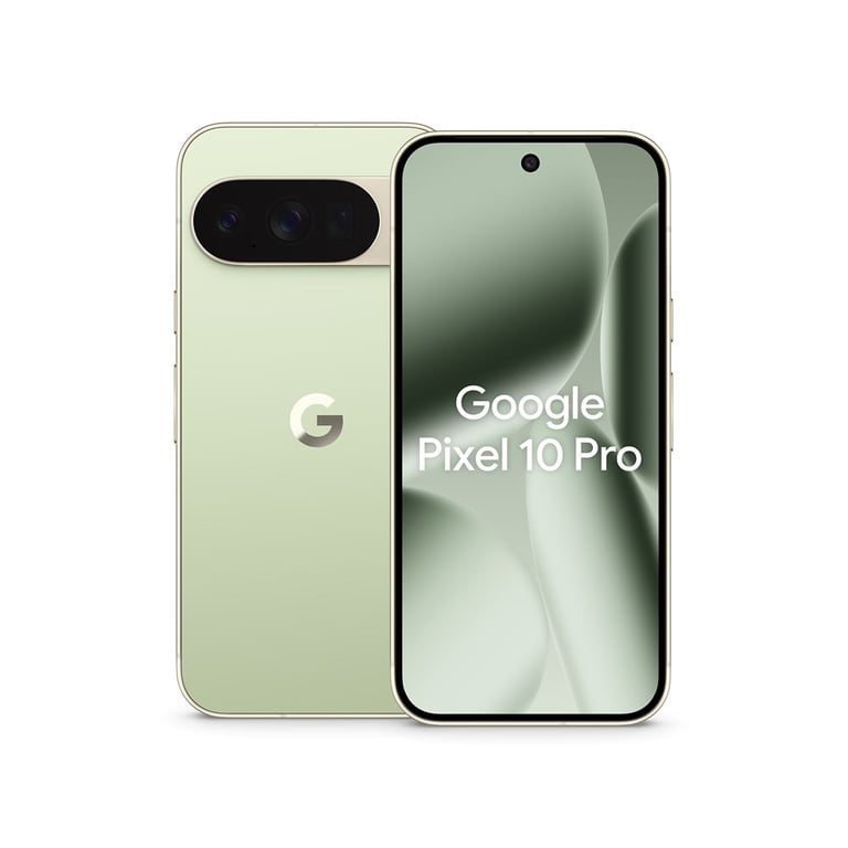 Pixel 10 Pro (5G) 256 Go, Jade - Très bon état Très bon état Google reconditionné disponible sur Pixmania