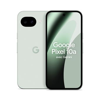 Pixel 10a (5G) 128 Go, Brume - Très bon état Très bon état Google reconditionné disponible sur Pixmania