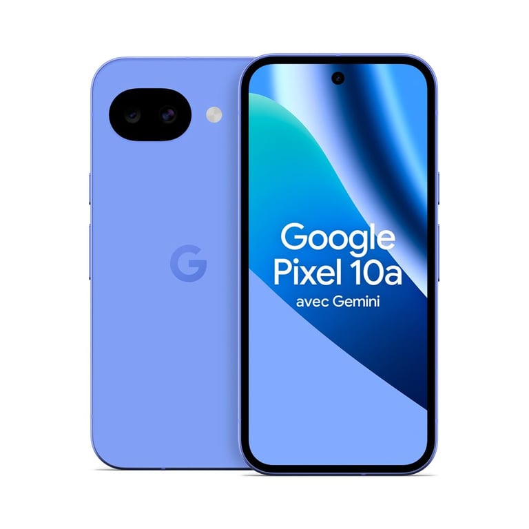 Pixel 10a (5G) 256 Go, Lavande - Bon état Bon état Google reconditionné disponible sur Pixmania