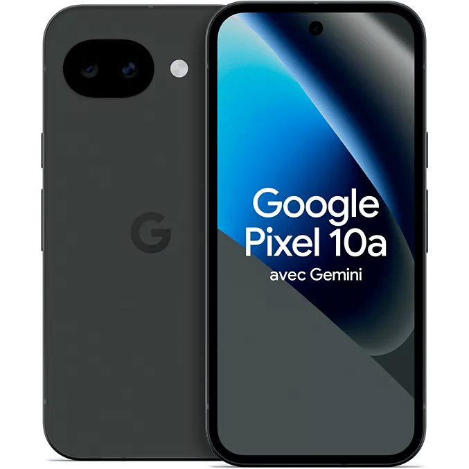 Pixel 10a (5G) 256 Go, Noir volcanique - Excellent état Parfait état Google reconditionné disponible sur Pixmania