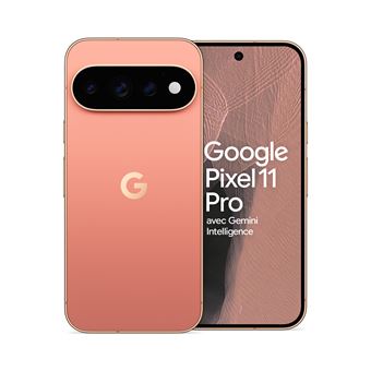 Pixel 11 Pro (5G) 512 Go, Rose pêche - Excellent état Parfait état Google reconditionné disponible sur Pixmania