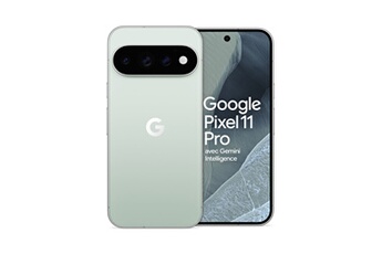 Pixel 11 Pro 6.3" OLED 5G Double SIM 256 Go Brume Bon état Google reconditionné disponible sur Darty