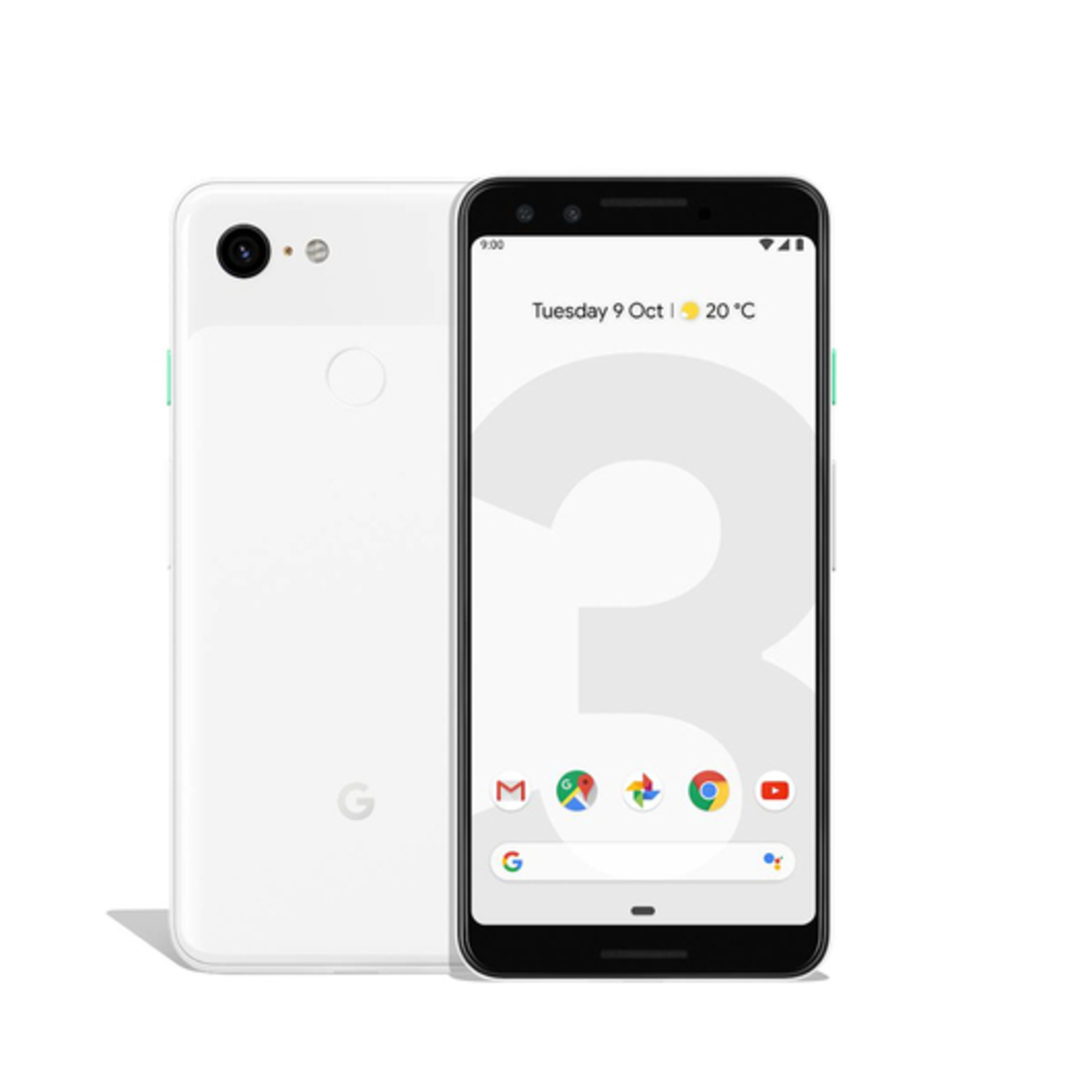 Pixel 3 64 Go, Blanc - Bon état Bon état Google reconditionné disponible sur Pixmania