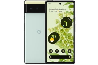 Pixel 6 128Go Gris Océan 5G Bon état Google reconditionné disponible sur Darty