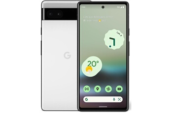 Pixel 6a 128Go Blanc Galet 5G Bon état Google reconditionné disponible sur Darty