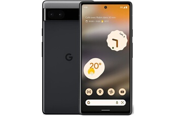 Pixel 6a 128Go Noir Charbon 5G Très bon état Google reconditionné disponible sur Darty