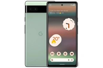 Pixel 6a 128Go Vert Sauge 5G Très bon état Google reconditionné disponible sur Darty