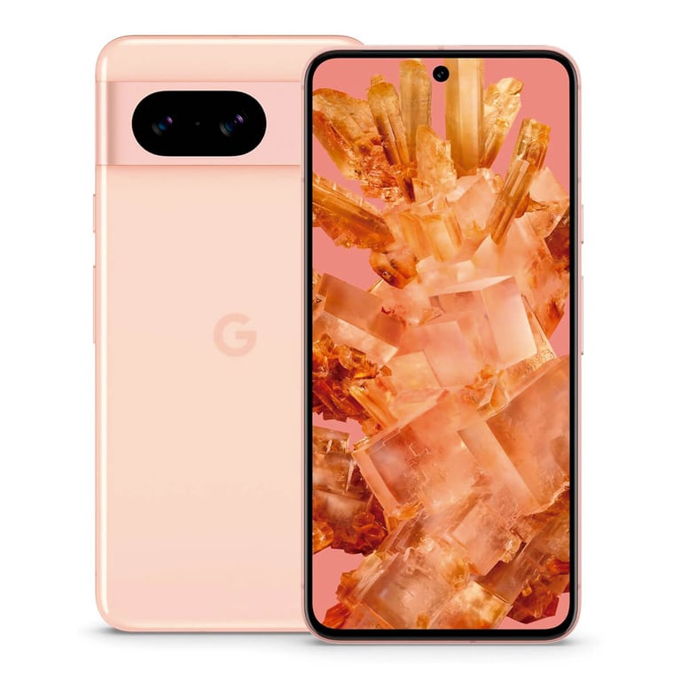 Pixel 8 (5G) 128 Go, Rose, Débloqué - Très bon état Très bon état Google reconditionné disponible sur Pixmania