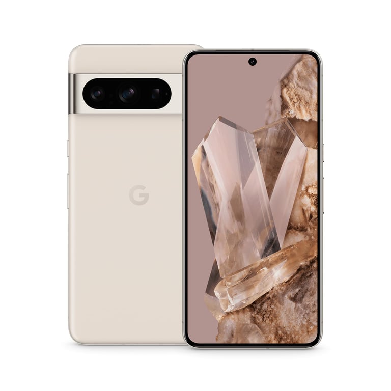 Pixel 8 Pro (5G) 256 Go, Beige, Débloqué - Excellent état Parfait état Google reconditionné disponible sur Pixmania