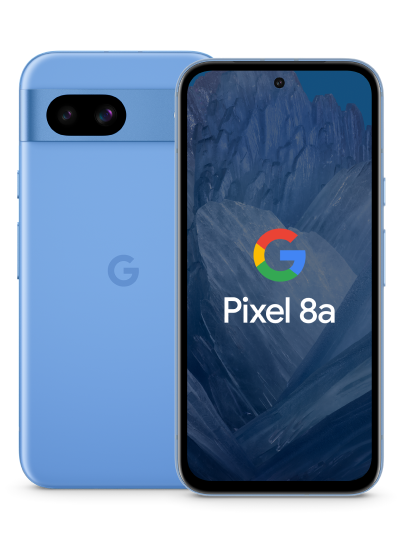 Pixel 8a (5G) 128Go, Bleu Azul, Débloqué - Bon état Bon état Google reconditionné disponible sur Pixmania