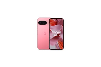 Pixel 9 128Go Rose Pivoine 5G Bon état Google reconditionné disponible sur Darty