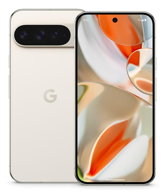 Pixel 9 Pro (5G) 128 Go, Porcelaine, Débloqué - Excellent état Parfait état Google reconditionné photo 2 | Dero