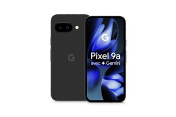 Pixel 9a 6,3" 5G Double SIM 128 Go Noir Volcanique Bon état Google reconditionné disponible sur Darty
