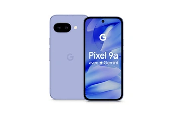 Pixel 9a 6,3" 5G Double SIM 128 Go Violet Iris Bon état Google reconditionné disponible sur Darty