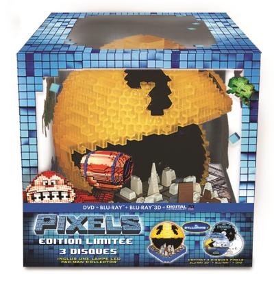 Pixels Combo Blu-ray 3D + 2D - Coffret Collector État correct reconditionné disponible sur Fnac