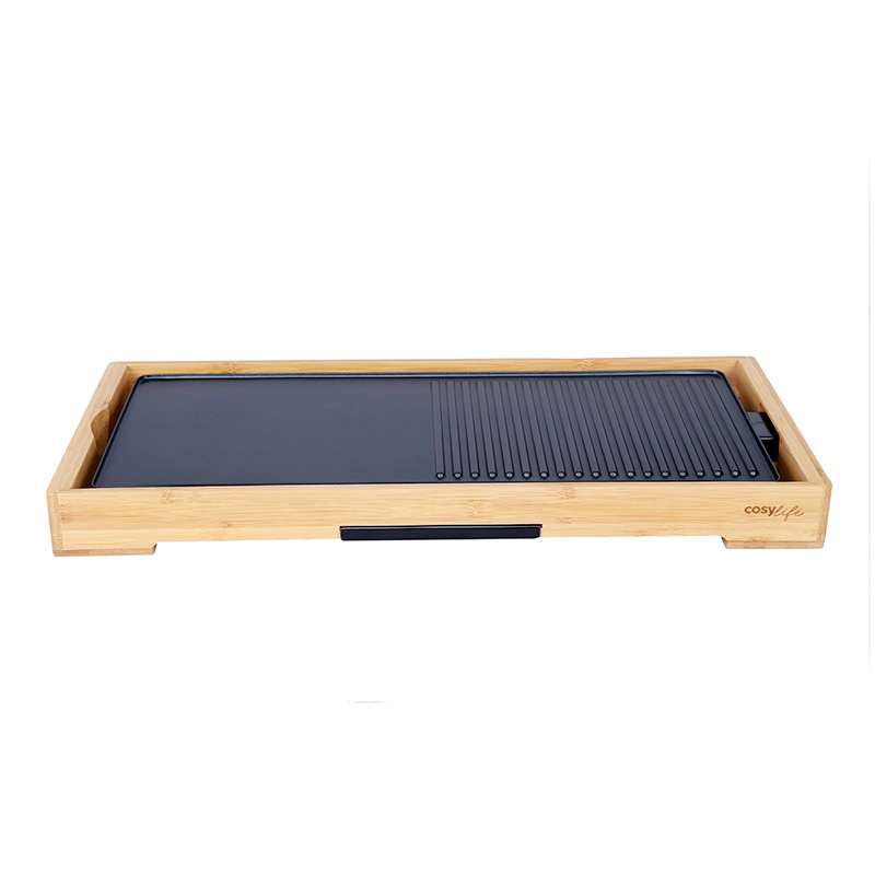Plancha electrique Bambou Cosylife Cl-plb Bon état - 39,99 € Plancha electrique Bambou Cosylife Cl-plb Bon état reconditionné disponible sur Electro Depot