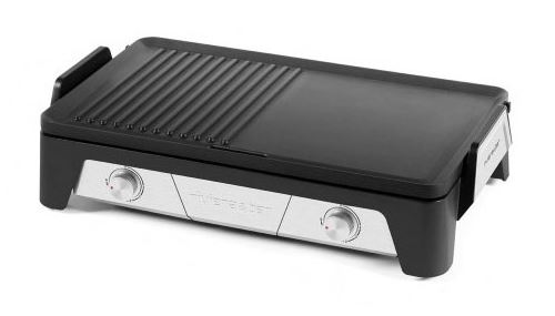 Plancha-Grill Riviera & Bar Bi-zone Cook et Serve QPL550 2130 W Noir et Inox État correct Riviera & Bar reconditionné disponible sur Fnac