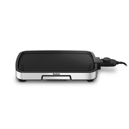 Plancha Inox Electrique Tefal CB630D 2000 W Inox et Noir État correct Tefal reconditionné disponible sur Fnac
