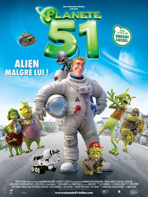 Planète 51 AFFICHE CINEMA ORIGINALE État correct reconditionné disponible sur Fnac