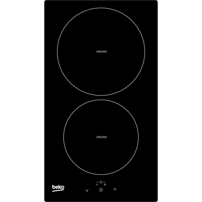 Plaque de cuisson Induction  - 2 feux - L30 cm - HDMI32400DT - Excellent état Parfait état Beko reconditionné disponible sur Pixmania
