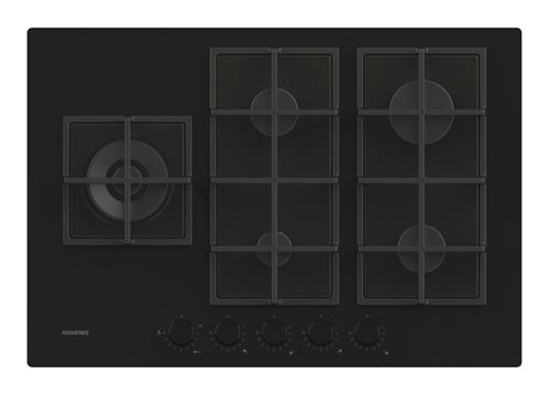 Plaque gaz encastrable Rosiéres New Sublime RVG7WL4WC5B 11700 W Verre Noir État correct reconditionné disponible sur Fnac