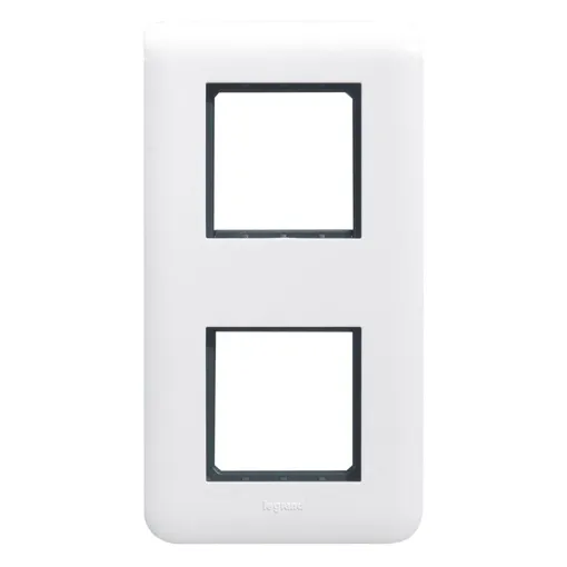Plaque LEGRAND avec Support Mosaic pour 2 x 2 Modules Montage Vertical Blanc Bon état reconditionné disponible sur Rakuten