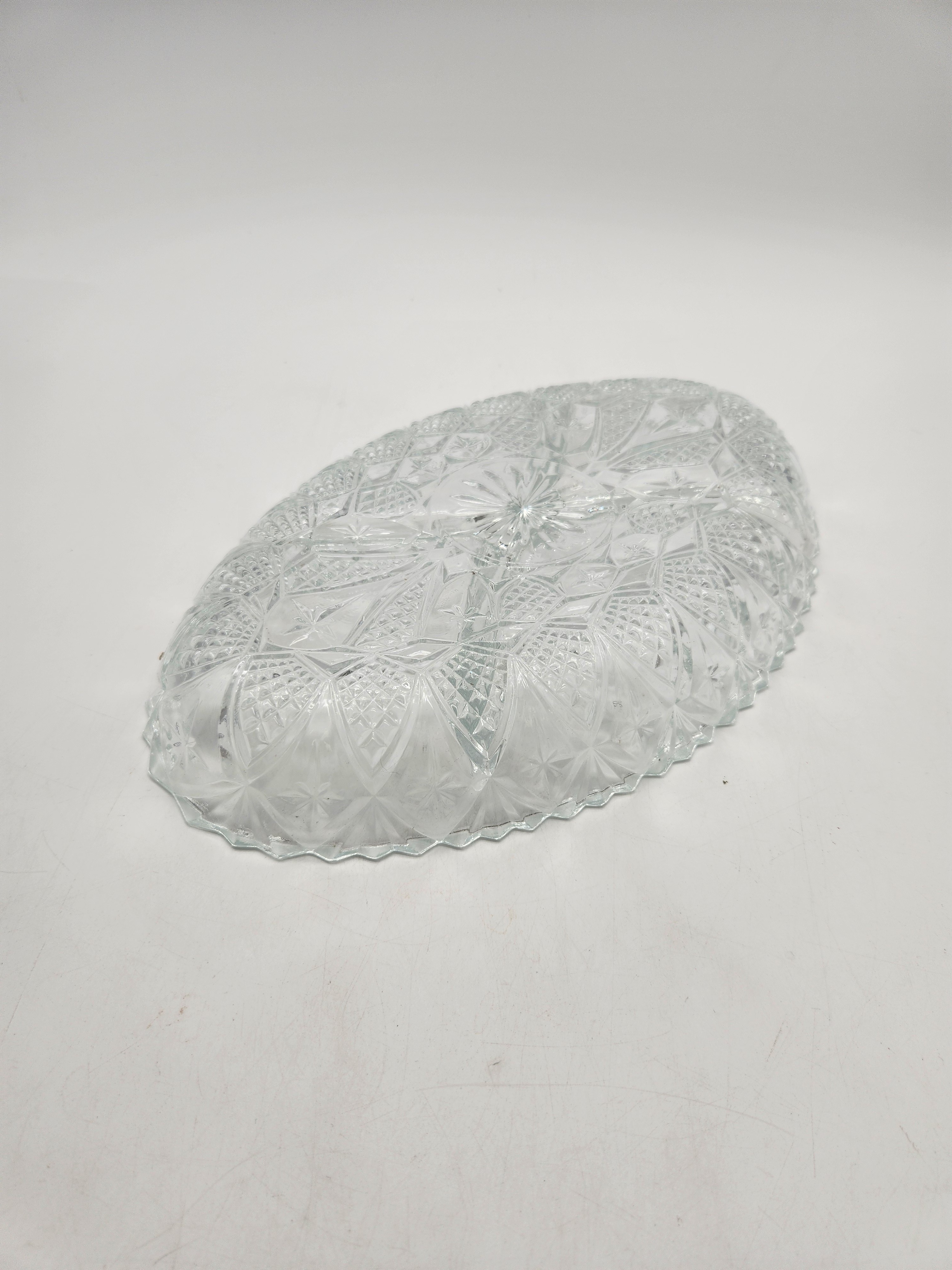 Voir photo 3 de Plat à apéritif en verre transparent Plat à apéritif en verre transparent Très bon état reconditionné photo 3