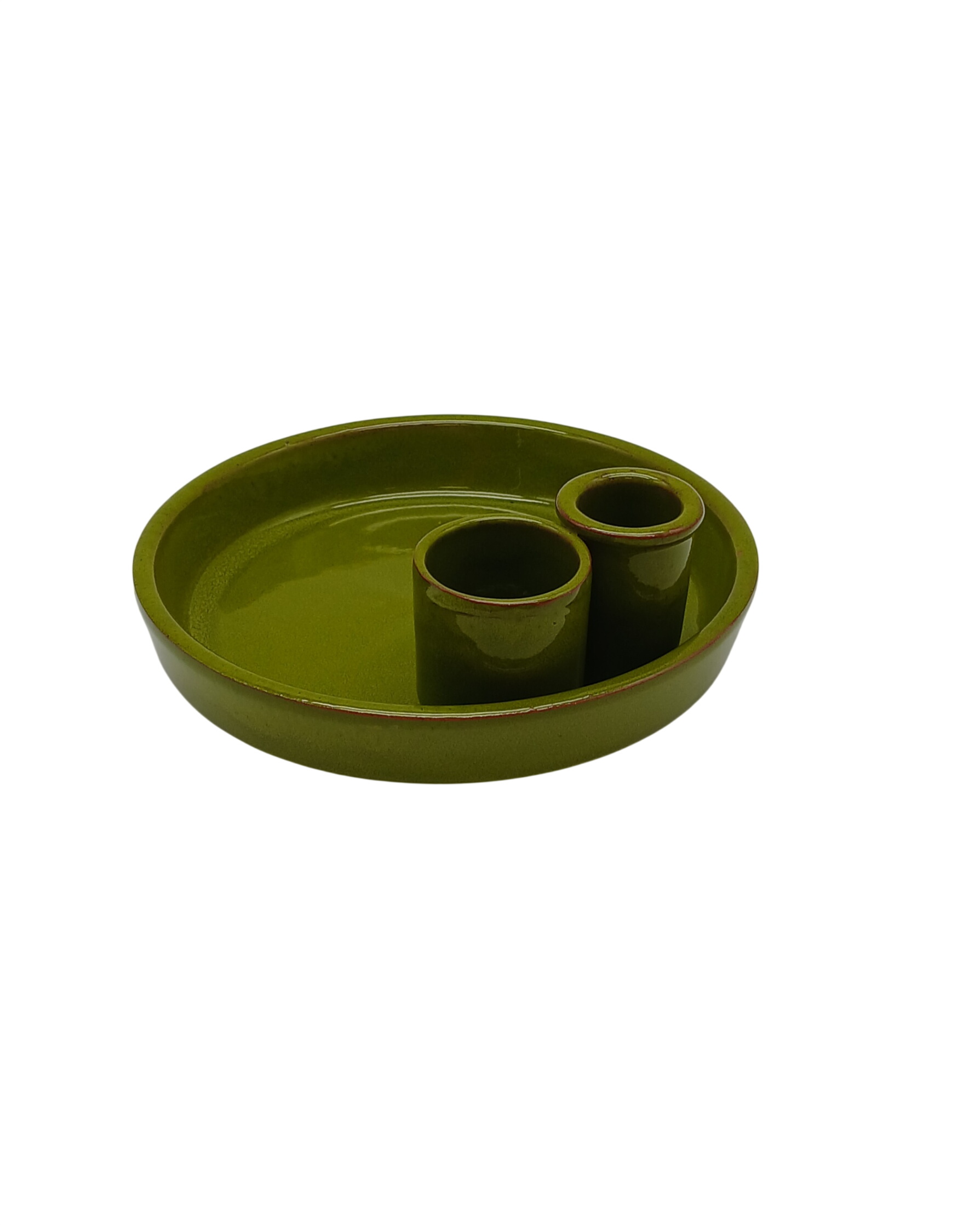 Acheter Plat à apéritif / porte-condiments vintage en céramique verte Très bon état - 10,25 € Plat à apéritif / porte-condiments vintage en céramique verte Très bon état reconditionné disponible sur Label Emmaüs