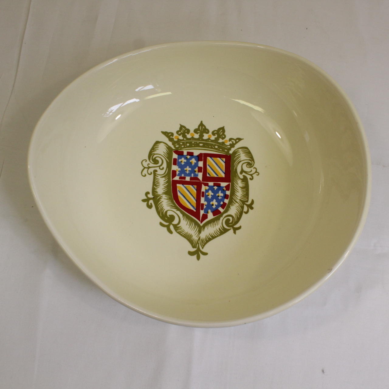 Voir photo 3 de Plat à fondue faience de Salins pommard france Plat à fondue faience de Salins pommard france Bon état reconditionné photo 3