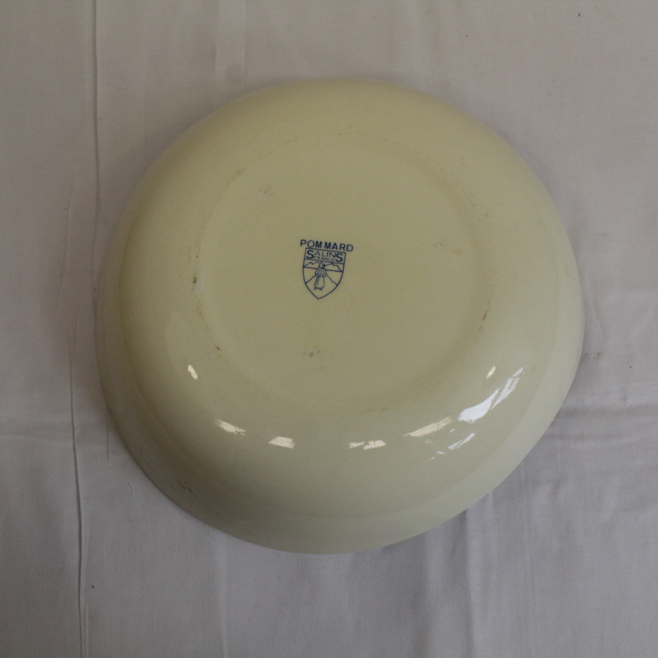 Voir photo 5 de Plat à fondue faience de Salins pommard france Plat à fondue faience de Salins pommard france Bon état reconditionné photo 5