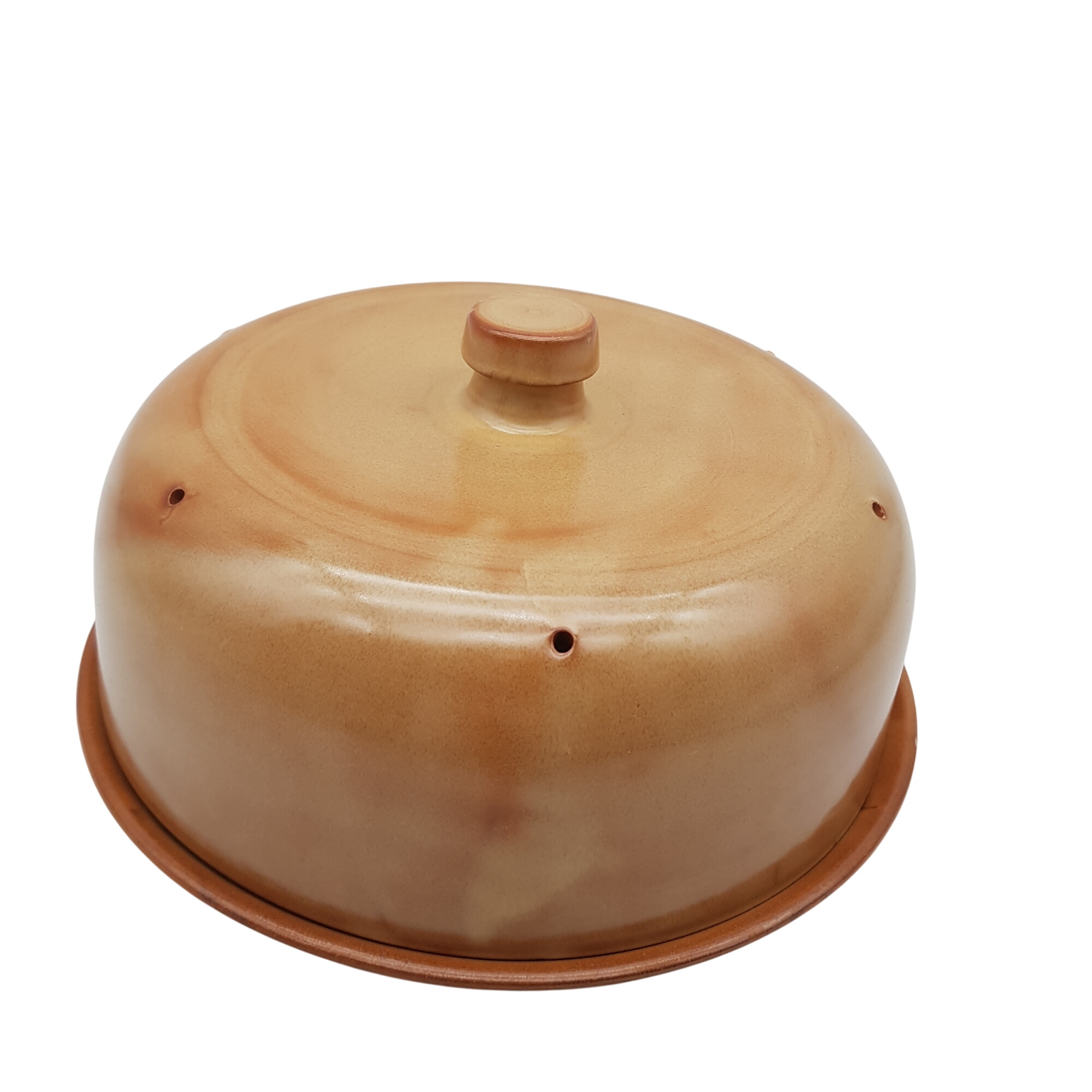 Plat avec sa cloche à fromage, en grès - Vintage Très bon état - 25,00 € Plat avec sa cloche à fromage, en grès - Vintage Très bon état reconditionné disponible sur Label Emmaüs
