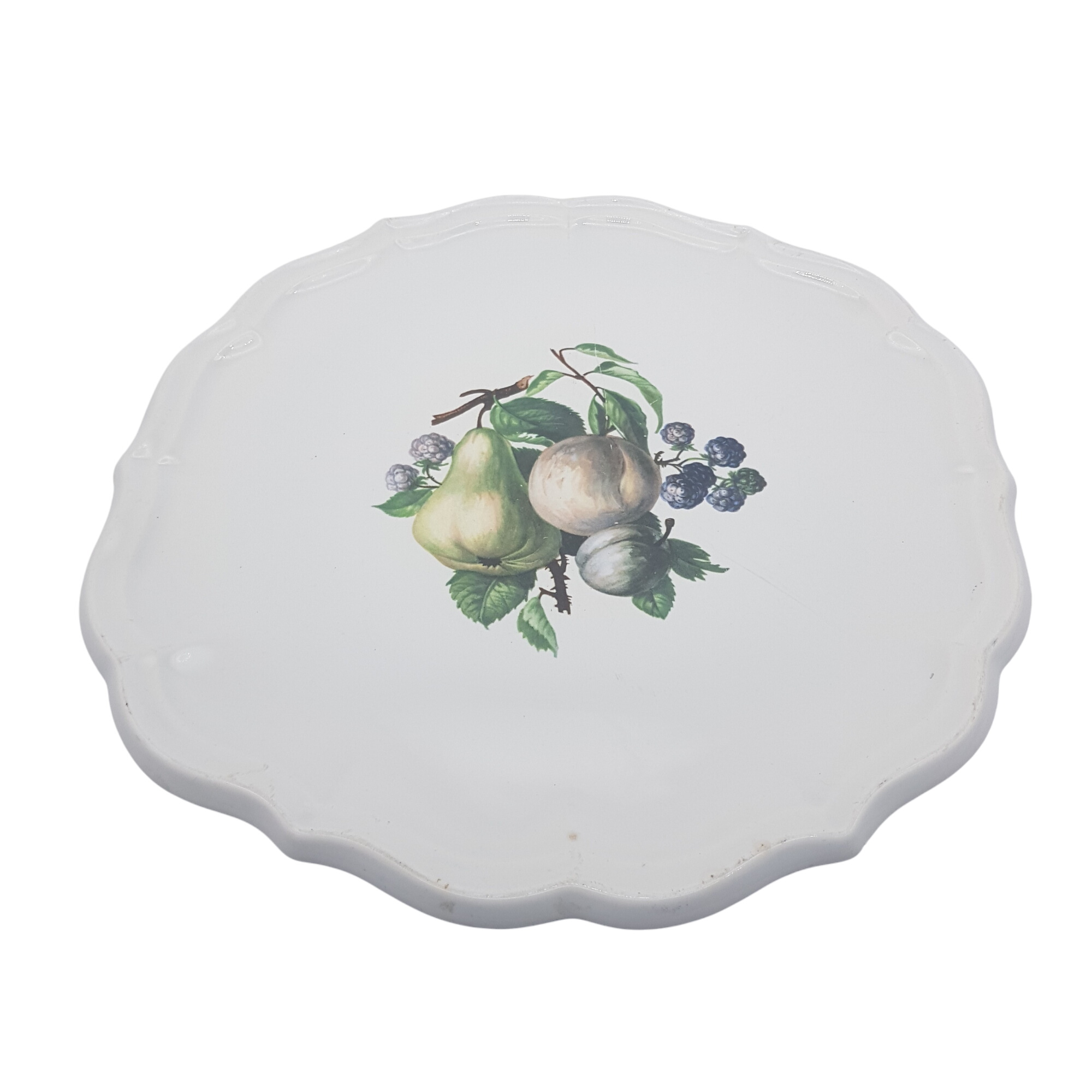 Plat en céramique - Gien, Pomone État correct - 10,00 € Plat en céramique - Gien, Pomone État correct reconditionné disponible sur Label Emmaüs