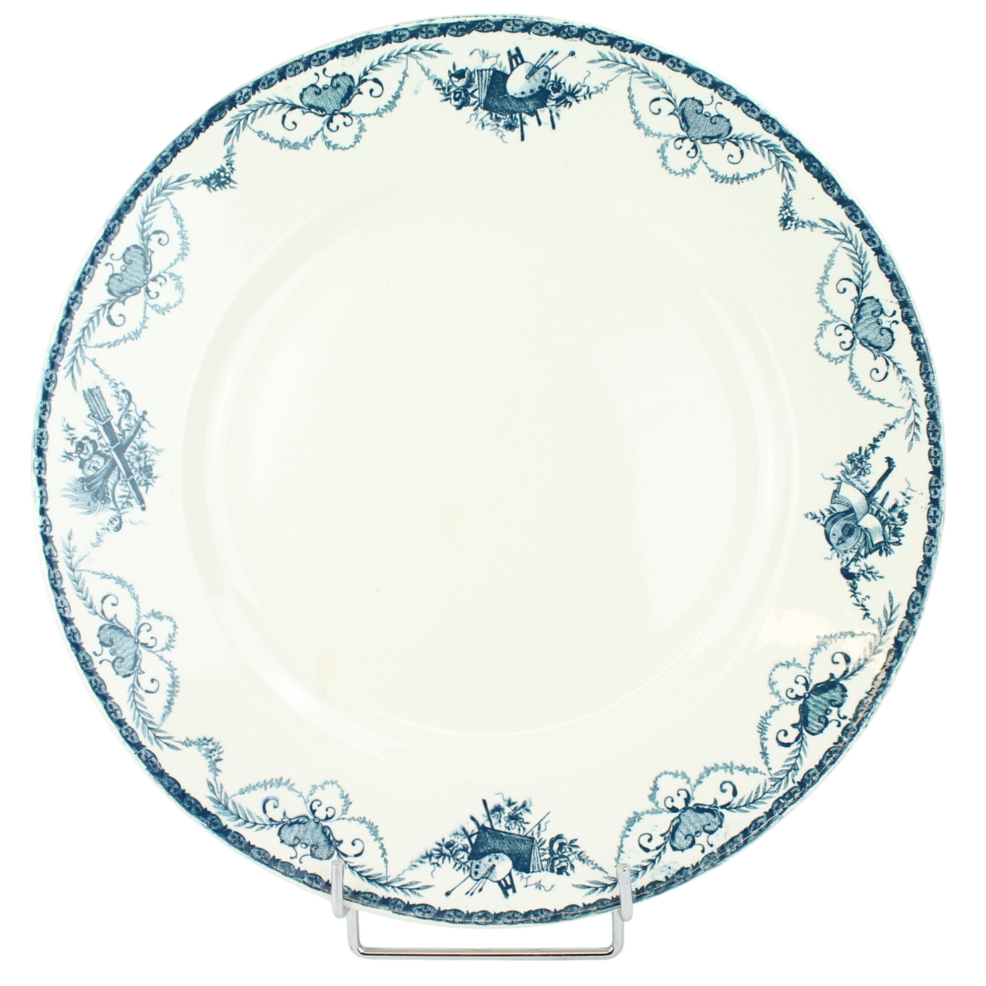 Acheter Plat rond "Lavoisier", Longwy - Céramique - 10,00 € Plat rond "Lavoisier", Longwy - Céramique reconditionné disponible sur Label Emmaüs