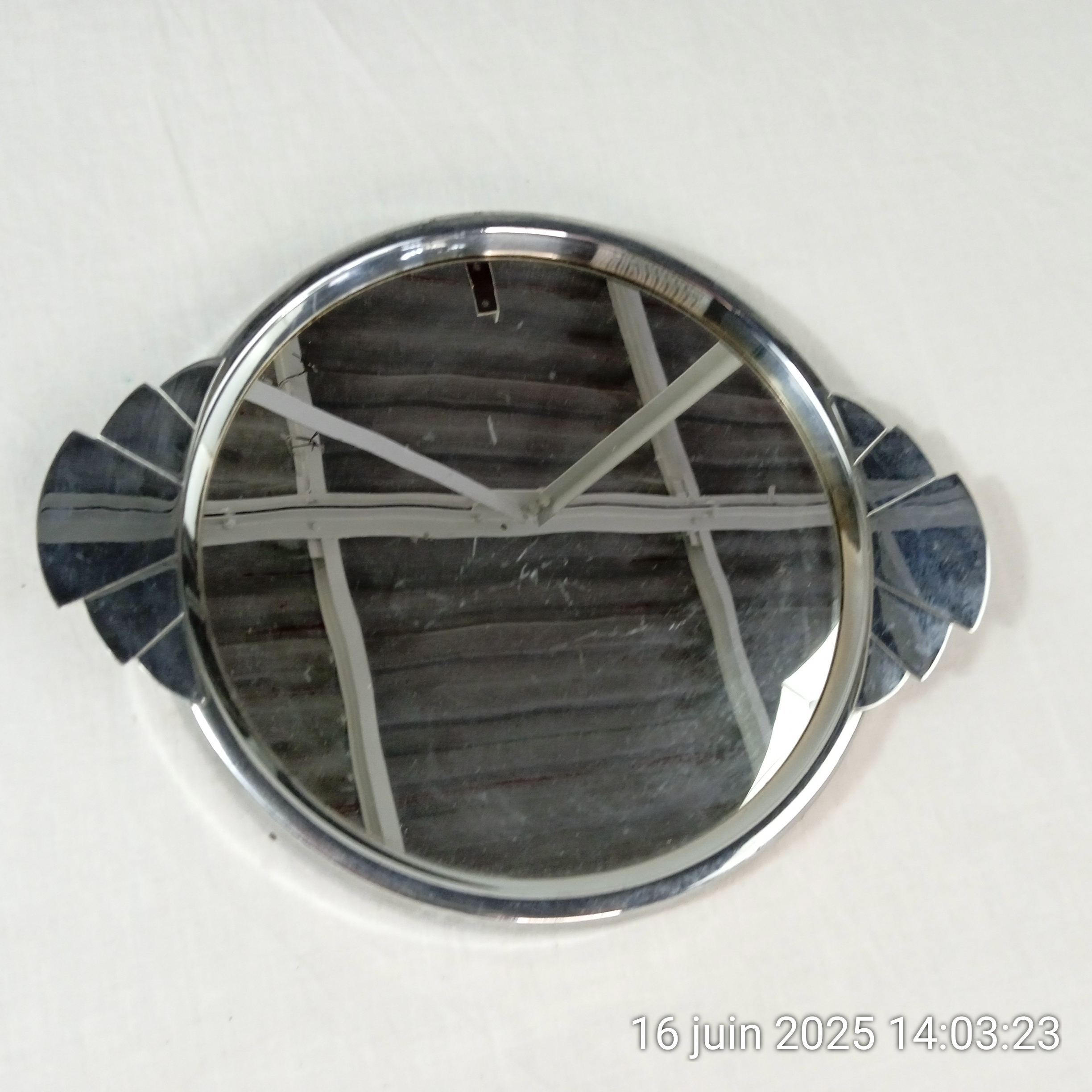 Voir photo 3 de Plateau miroir Art Déco Plateau miroir Art Déco Bon état reconditionné photo 3