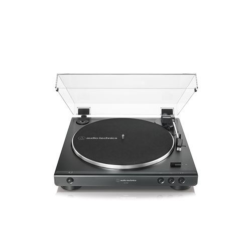 Platine vinyle Audio-Technica AT-LP60XBK, platine vinyle stéréo à entraînement par courroie, entièrement automatique Noir État correct Audio-Technica reconditionné disponible sur Fnac