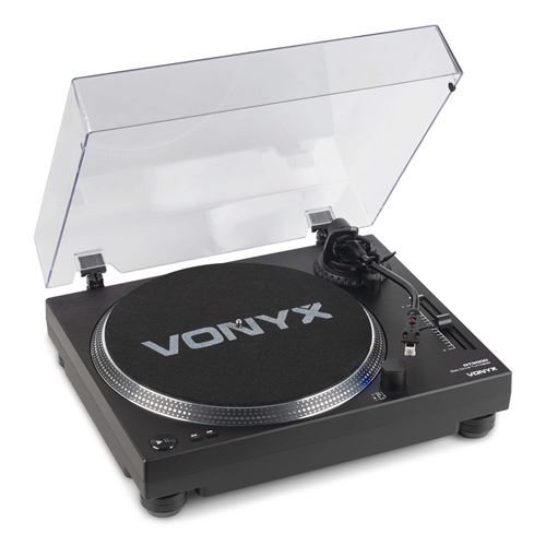 Platine vinyle DJ Vonyx DT3000 à Courroie - Cellule Audio-Technica - Noir État correct - 186,00 € Platine vinyle DJ Vonyx DT3000 à Courroie - Cellule Audio-Technica - Noir État correct N/A reconditionné disponible sur Fnac