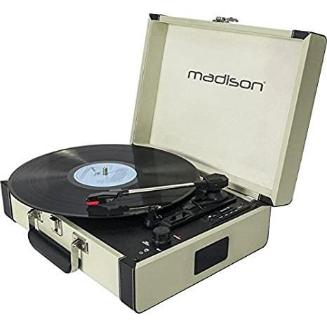 Platine Vinyle Madison 10-5551MA MAD-RETROCASE-CR Reconditionné - 99,99 € Platine Vinyle Madison 10-5551MA MAD-RETROCASE-CR Reconditionné N/A reconditionné disponible sur Backmarket